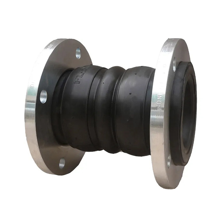 Double ball rubber joint